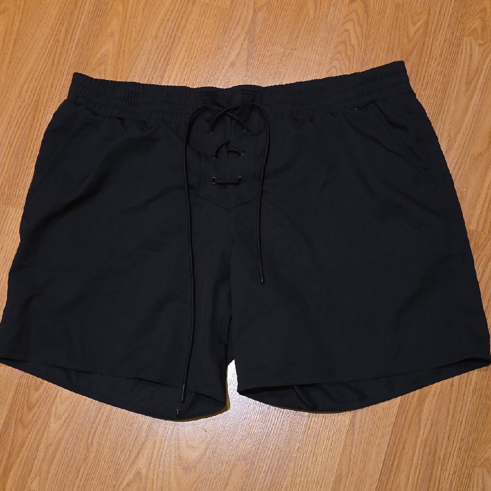 TomboyX Black Athletic Gender Free Shorts